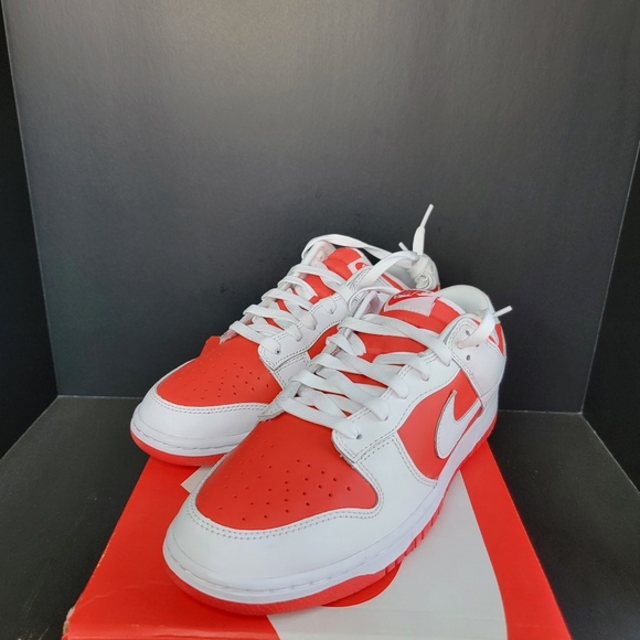 dunk low champion red